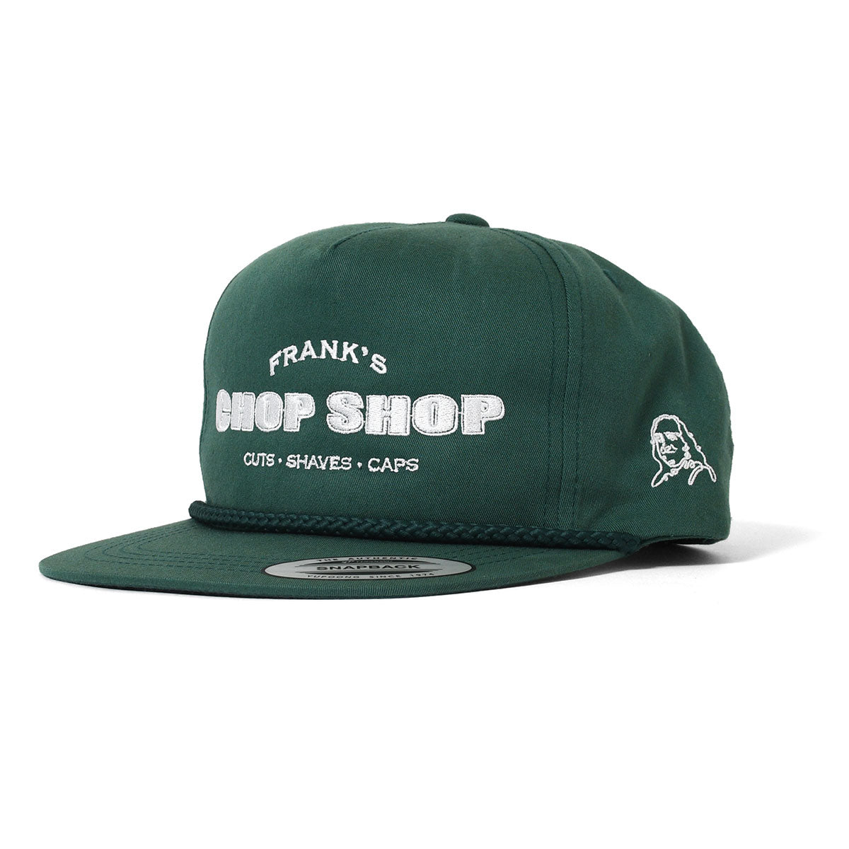 FRANK'S CHOP SHOP ORIGINAL LOGO TRUCK CAP (GREEN)