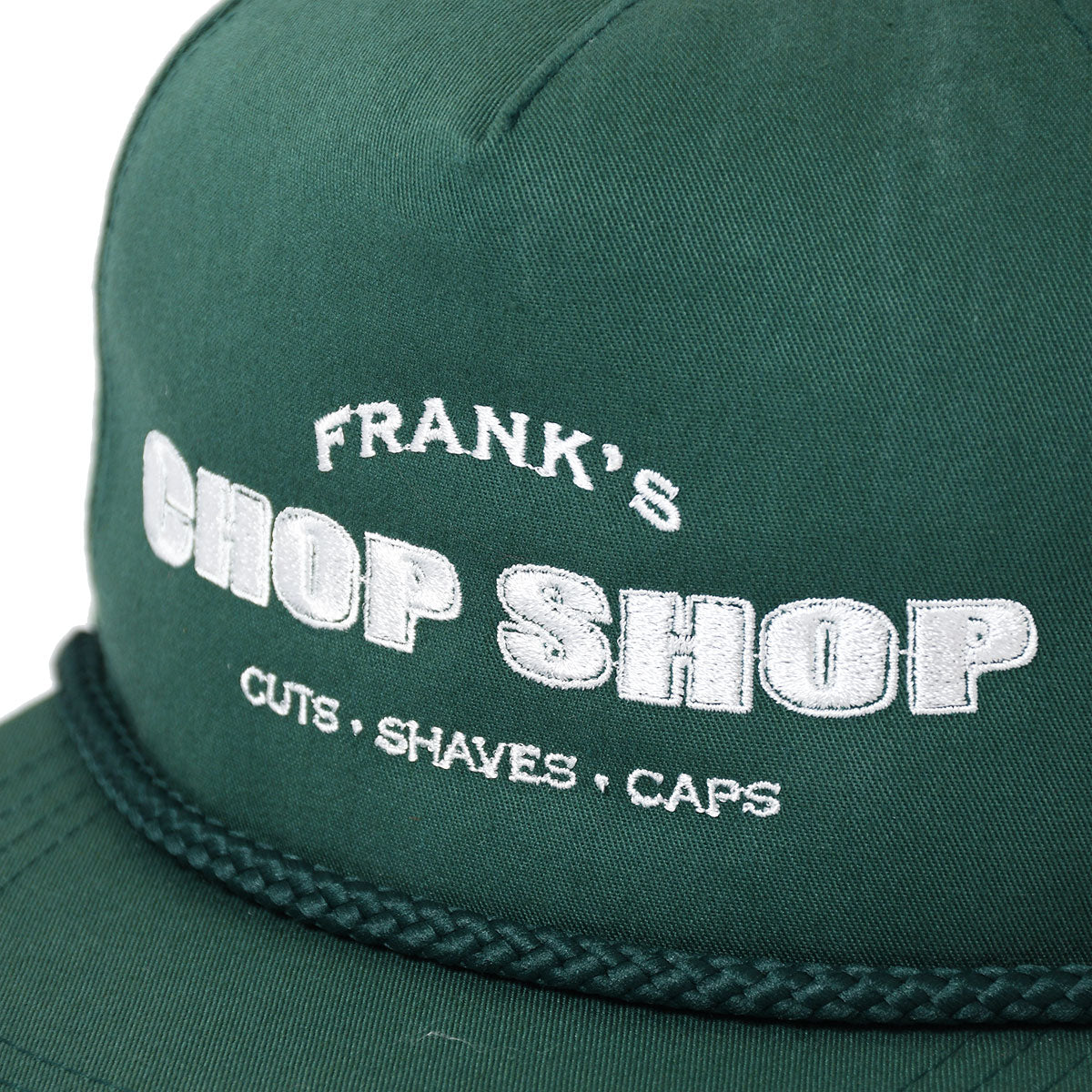 FRANK'S CHOP SHOP ORIGINAL LOGO TRUCK CAP (GREEN)