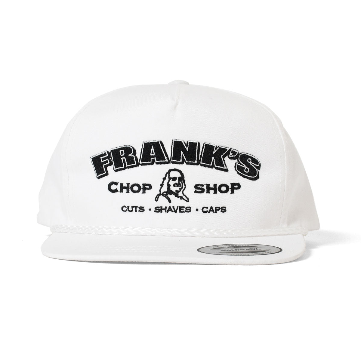 FRANK'S CHOP SHOP ORIGINAL LOGO TRUCK CAP (WHITE)